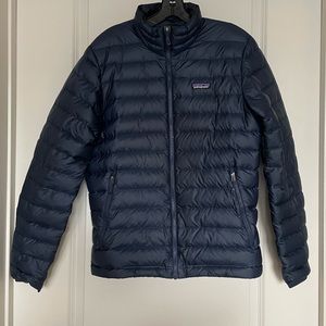 Men’s Patagonia Down Puffer Jacket - Navy Blue - Size Small